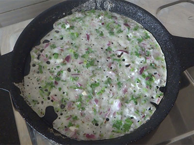 oil for akki hittu dose or instant neer dosa recipe