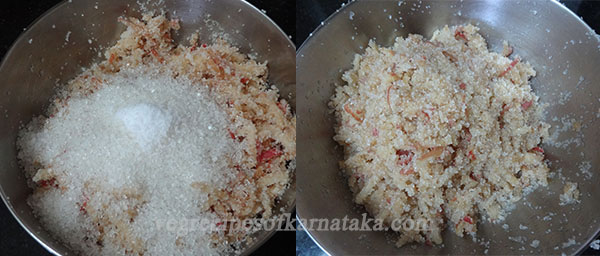 how to make apple idli