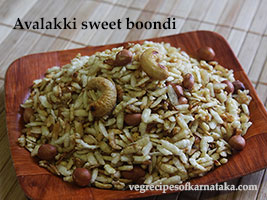 avalakki boondi recipe