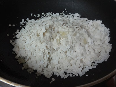 rava or semolina for avalakki unde or poha laddu or aval ladoo