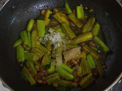 jaggery, salt and tamarind for avarekalu bath or avarekalu rice