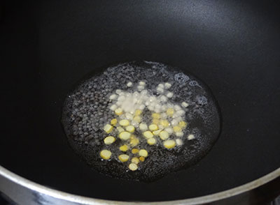 tempering for avarekalu uppittu or upma