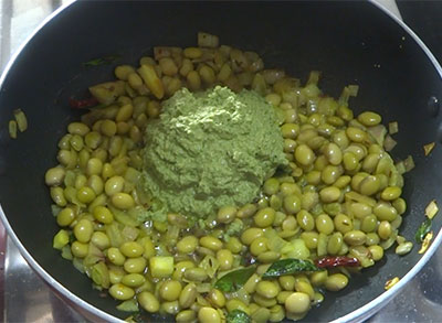 masala for avarekalu usli or avrekalu palya