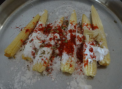 flours for baby corn golden fry batter