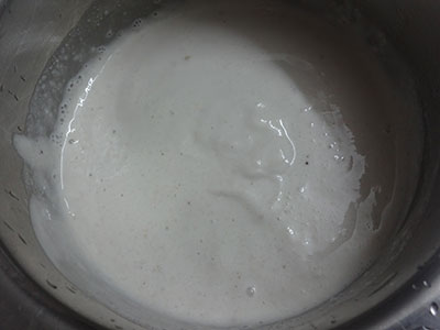 ground batter for balehannu dose or banana dosa