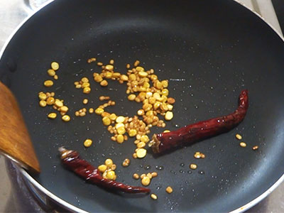 roasted ingredients for beetroot chutney recipe