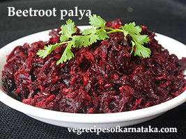 beetroot palya