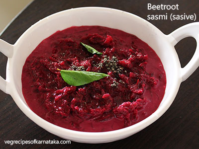 beetroot sasmi or gravy recipe