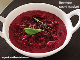 beetroot sasmi or gravy recipe