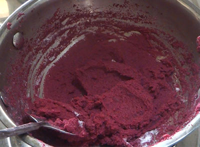 dough for beetroot undlaka or ammini kozhukattai breakfast