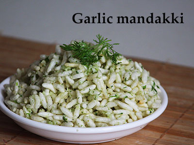 garlic mandakki recipe