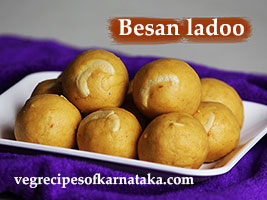 besan ladoo or besan unde recipe