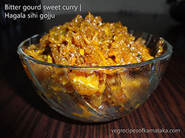 bittergourd sweet recipe