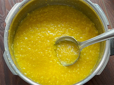 cooked dal for bonda soup recipe