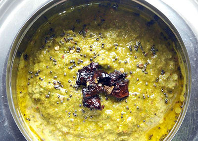 tempering brahmi chutney