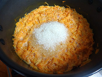 sugar for carrot halwa