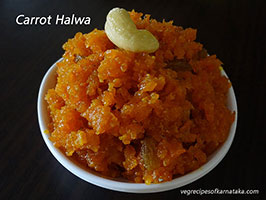 carrot halwa recipe