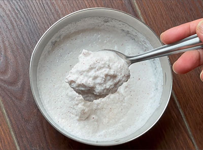 coconut paste for kayi rotti or coconut roti recipe