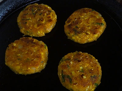 fried corn cutlet or jola cutlet