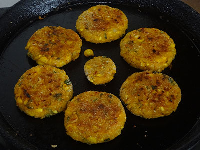 corn cutlet or jola cutlet