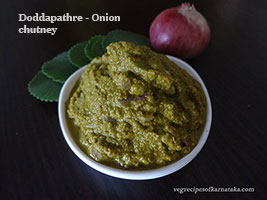 doddapatre chutney