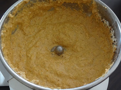 ground masala for drakshi gojju or raisins curry