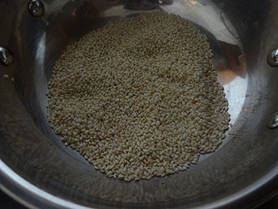 sesame seeds for ellu juice