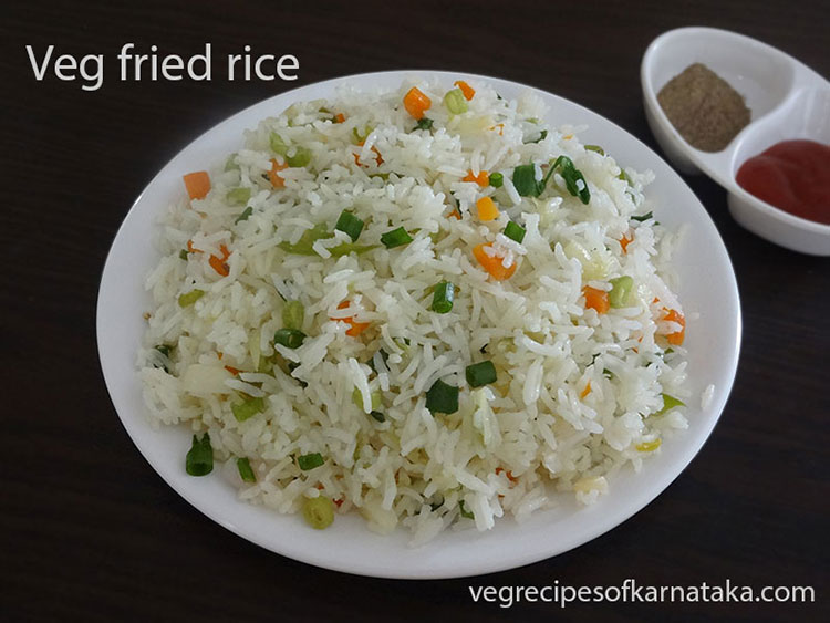 veg fried rice recipe