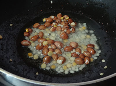 tempering for bellulli chitranna or garlic rice