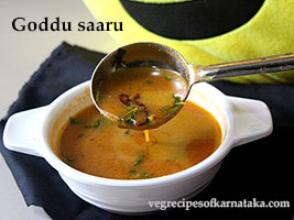 goddu saaru recipe