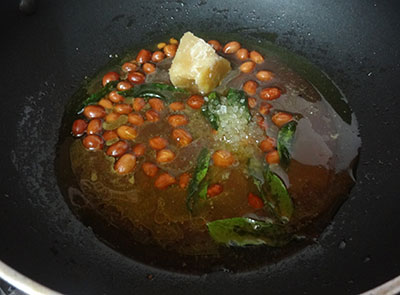 salt, jaggery and tamarind for malnad style huli avalakki or gojjavalakki