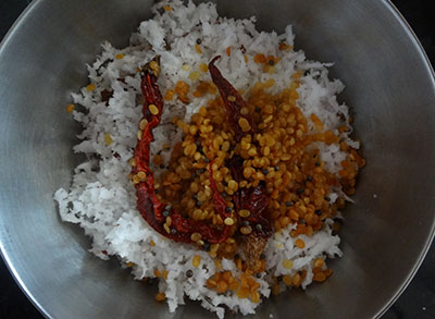 spices for bitter gourd chutney