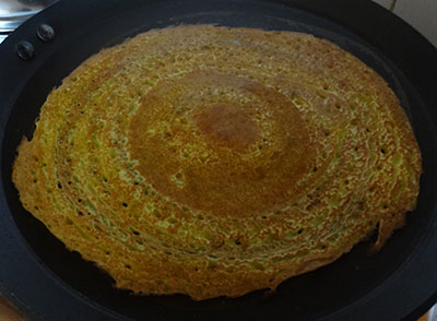 cooking halasina hannina dose or jackfruit dosa