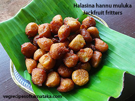 halasina hannu mulka or jackfruit fritter recipe