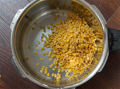 toor dal for heerekai maskai recipe