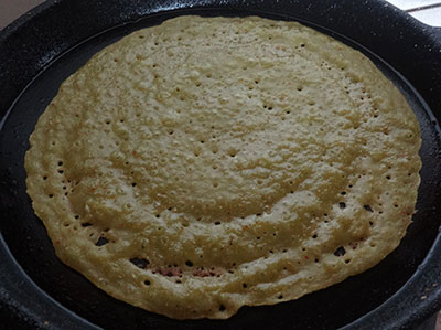 making ridge gourd peel dosa or heerekai sippe dose 