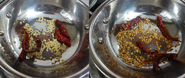 masala for ridgegourd peel or heerekai sippe chutney