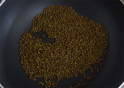 roasted green gram for hesaru kaalu juice or green gram juice