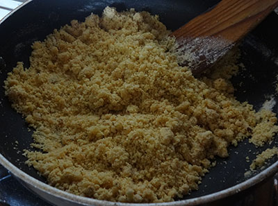 dough for hurigadale tambittu or thambittu