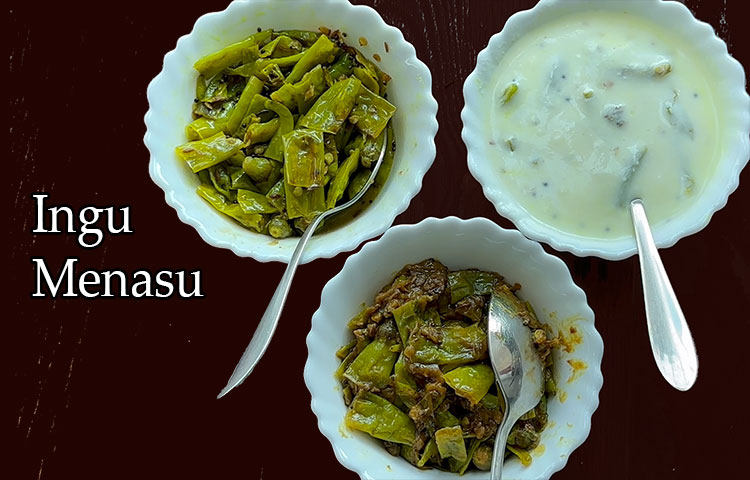 Ingu menasu recipe