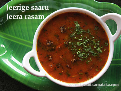 jeerige saaru or jeera rasam recipe