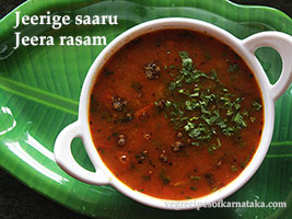 jeerige saaru or jeera rasam recipe