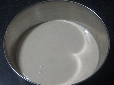 batter for jowar dosa or jolada hittina dose