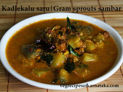 kadlekalu saru recipe