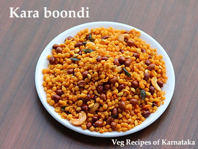 kara boondi recipe