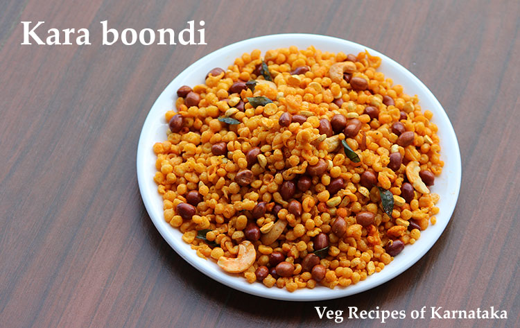 kara boondi recipe