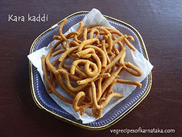 kara sev or kara kaddi recipe