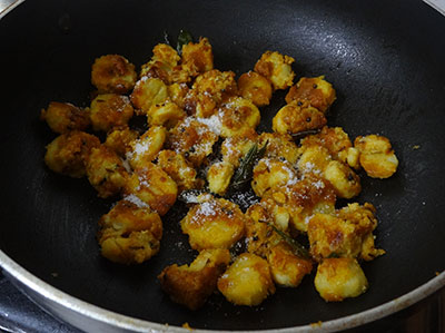 coriander leaves for kesuvina gadde palya or arbi stir fry