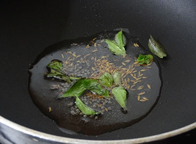 cooked arbi slices for kesuvina gadde palya or arbi stir fry