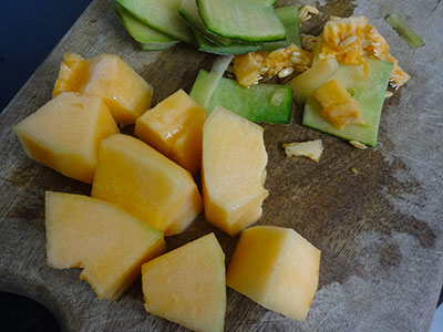 muskmelon for kharbuja panaka or muskmelon juice